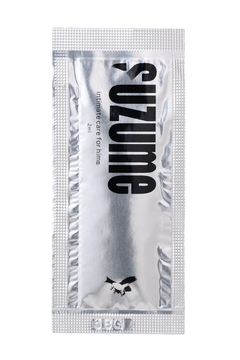 suzume 男性向けインティメイトケアオイル 2mlパウチ×6枚セット スズメ suzume 男性向けインティメイトケアオイル 2mlパウチ×5枚セット スズメ